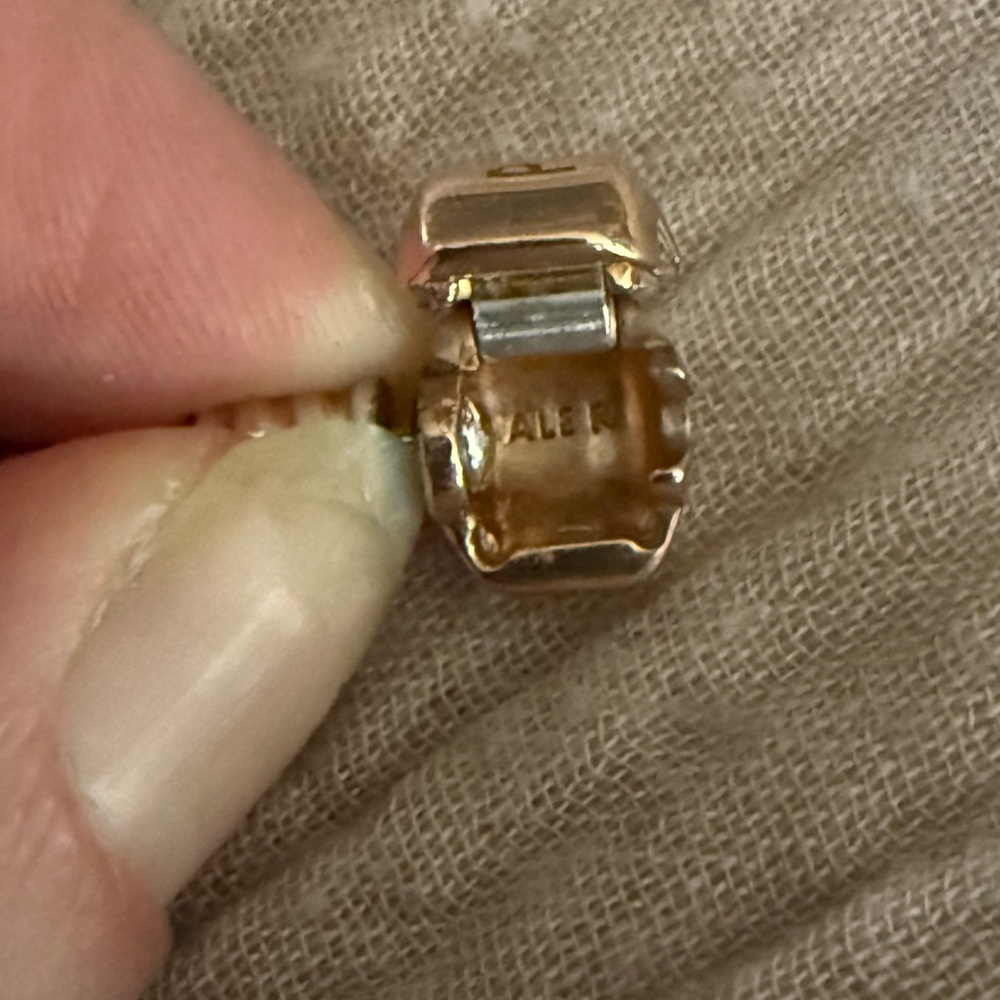 Pandora Silver Bracelet Rose Gold Clasp - Picture 6 of 7
